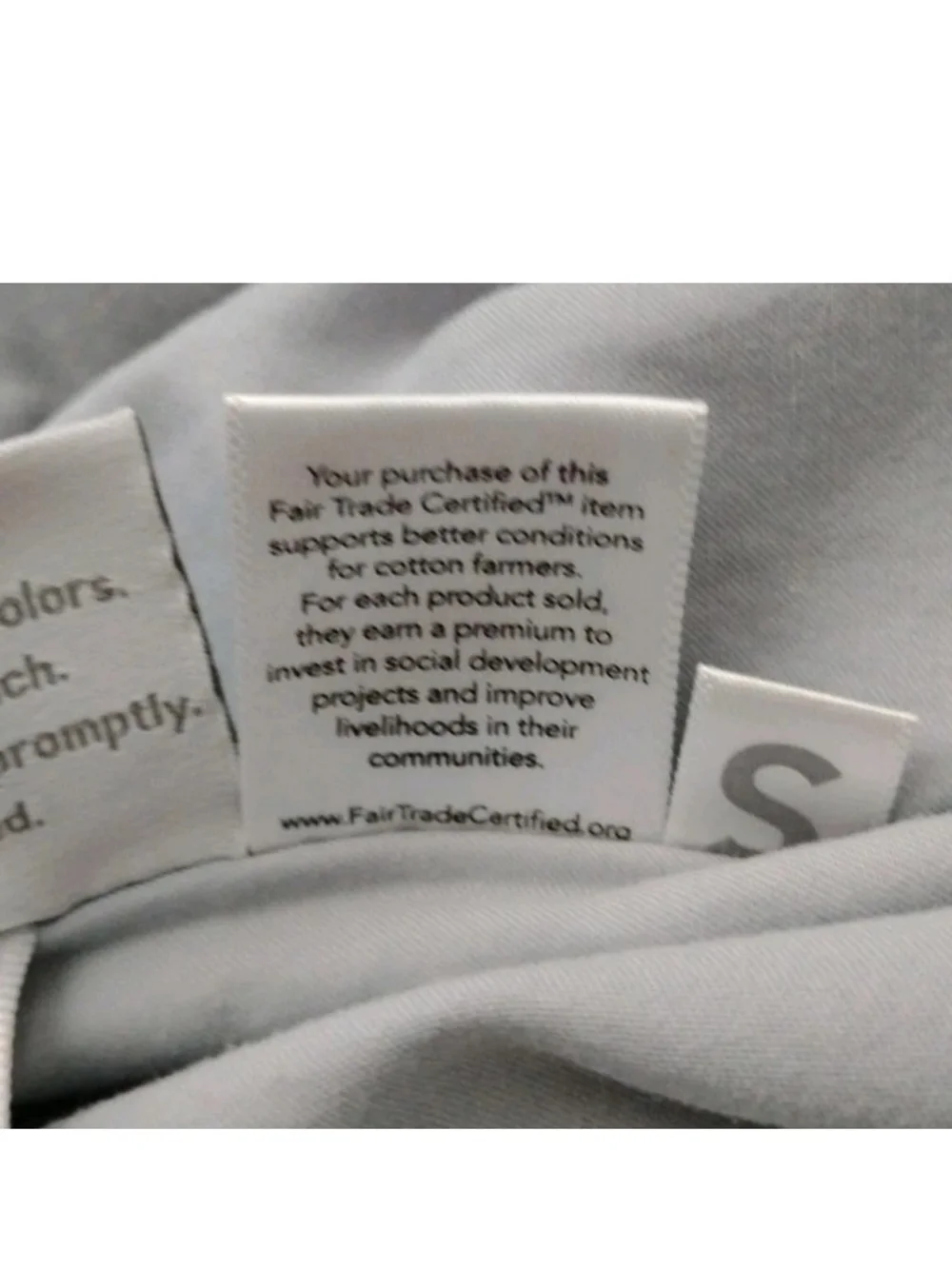 Boll & Branch 100% Organic Cotton Pillow Case (2) Blue/Gray Standard